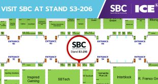 SBC News SBC moves at ICE London to brand new stand location S3-206