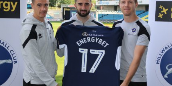 SBC News Energybet acts as Millwall sleeve sponsor for crunch FA Cup tie