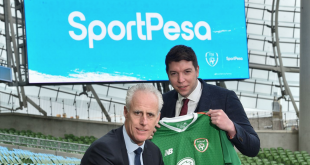 SBC News SportPesa backs Irish Football by joining FAI responsibility ranks
