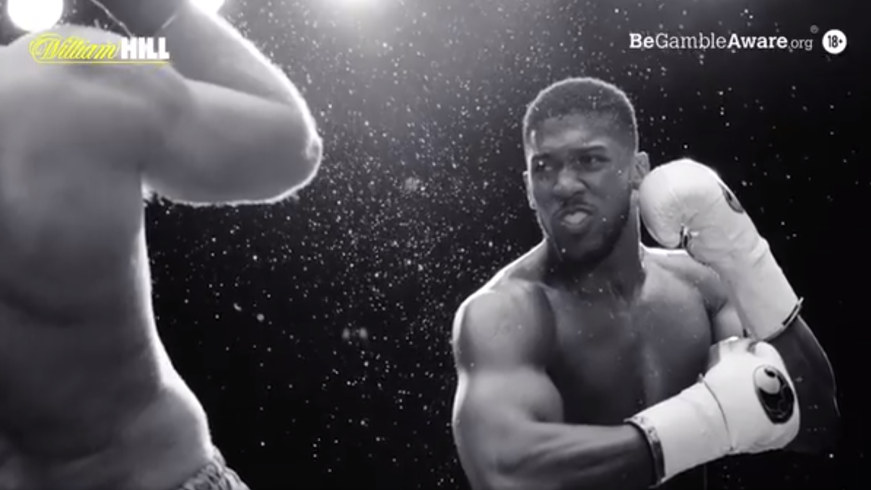 SBC News Anthony Joshua stars in William Hill's first 'brand-led' advert