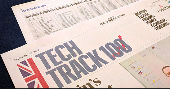 SBC News FSB Tech ranks 13 on Sunday Times 'Tech Track 100'