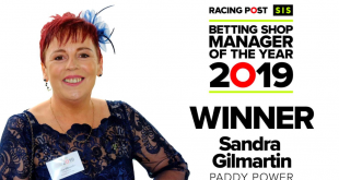 SBC News Paddy Power's Sandra Gilmartin wins 'Betting Shop Manager of the Year' award