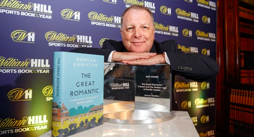 SBC News Duncan Hamilton becomes first three time winner of William Hill SBOTY award