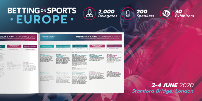 Betting on Sports Europe Conference Agenda