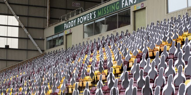 SBC News Paddy Power raises awareness of Missing People with Motherwell ‘silhouette’ stand