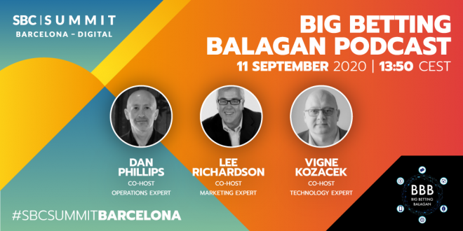 Big Betting Balagan Podcast at SBC Summit Barcelona