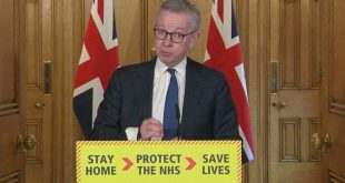 SBC News Gove dispels hopes of spectators returning to stadiums by October