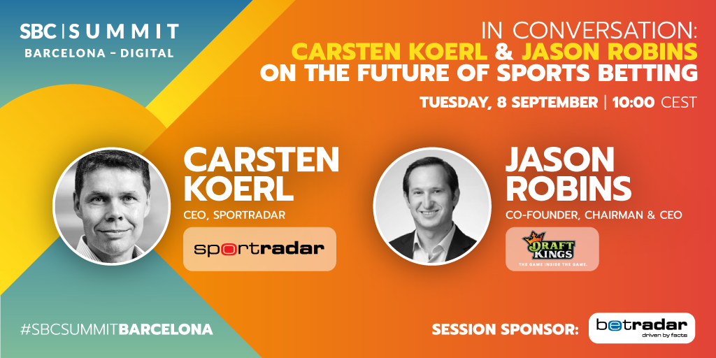 Carsten Koerl and Jason Robins at SBC Summit Barcelona - Digital