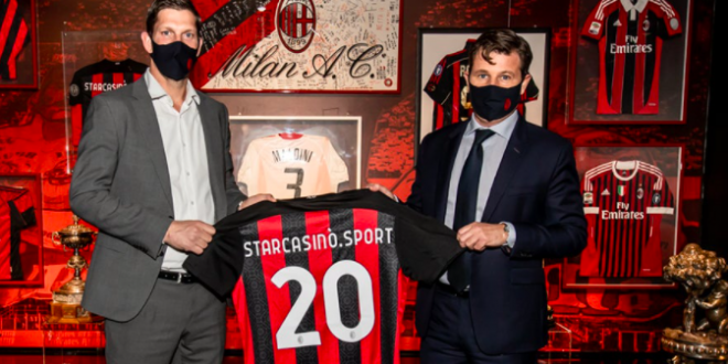 SBC News Betsson tracks AC Milan's journey through launch of StarCasino.sport portal