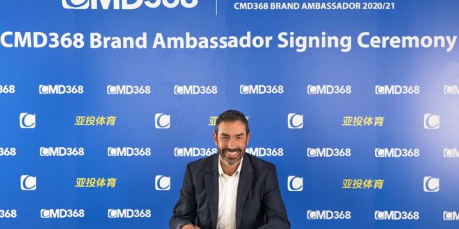 SBC News Robert Pires joins CMD368 as Brand Ambassador