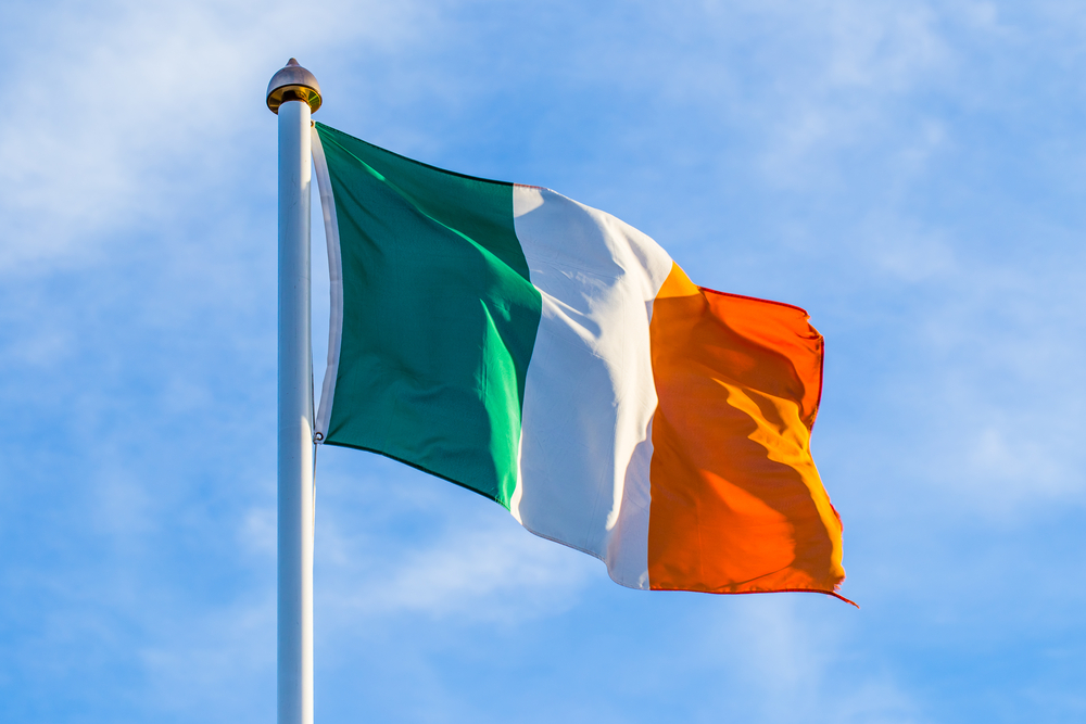 An Ireland flag