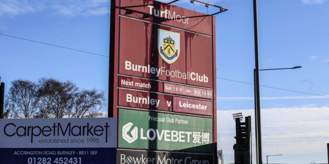 SBC News New Burnley chairman Alan Pace to review LoveBet sponsorship