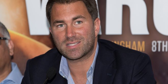 SBC News Eddie Hearn to replace OBE winning father as Matchroom Chairman