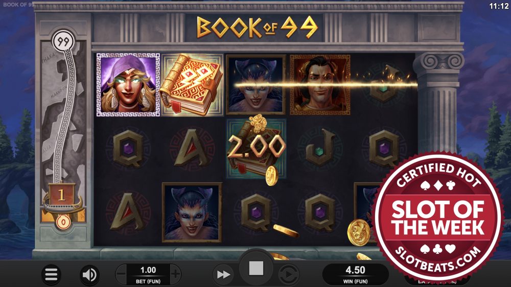 Slotbeats Beyond The Reels Relax Gaming Book of 99