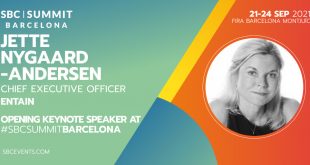 Jette Nygaard-Andersen at SBC Summit Barcelona