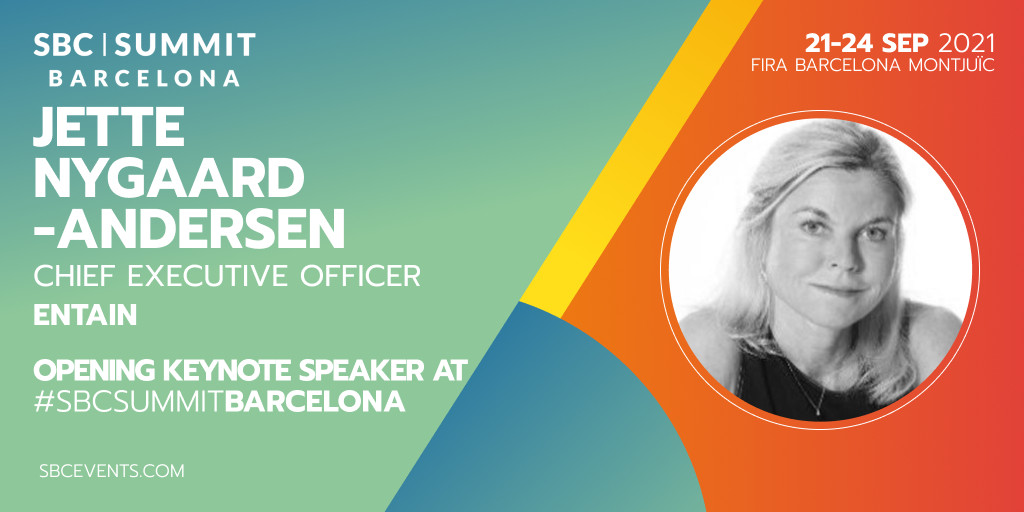 Jette Nygaard-Andersen at SBC Summit Barcelona