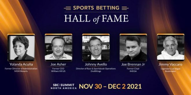 SBC News Sports Betting Hall of Fame Class of 2021 announced