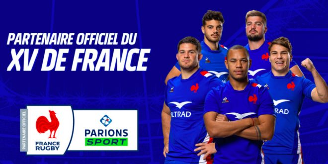 SBC News Parions Sport becomes lead sponsor of French XV Rugby 