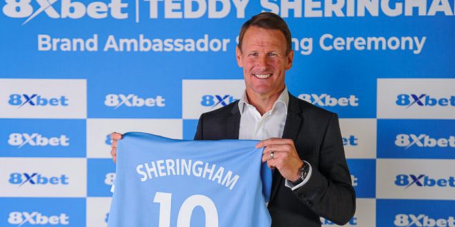 SBC News 8Xbet signs 'EPL legend' Teddy Sheringham as brand ambassador