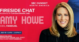 SBC News FanDuel’s Amy Howe to participate in keynote fireside chat at SBC Summit North America