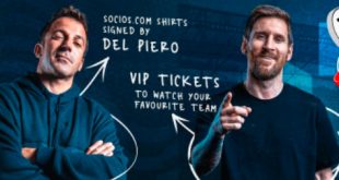 SBC News Messi & Del Piero lead Socios.com global advertising charge 