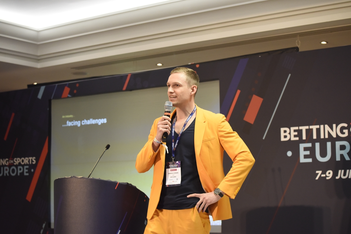 Andreas Koeberl, BetGames, at Betting on Sports Europe