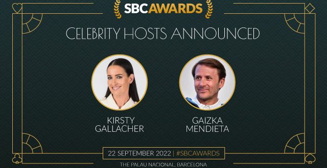 SBC News Gaizka Mendieta and Kirsty Gallacher to co-host SBC Awards 2022 in the majestic Palau National in Barcelona
