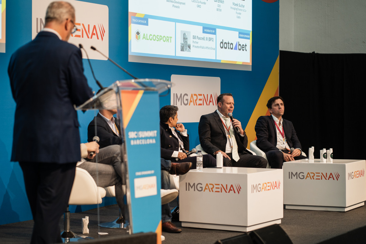 Gal Ehrlich, BETER CEO, speaking at SBC Summit Barcelona