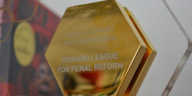 SBC News GamCare nominated for Howard League community prize