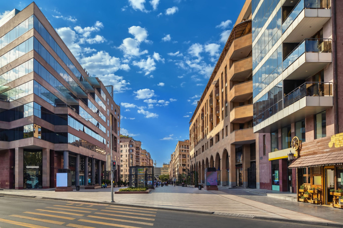 Armenia - Yerevan, Northern Avenue