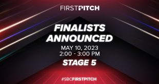 SBC announces final five for the prestigious First Pitch start-up competition at SBC Summit North America