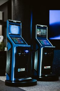 The newly-designed T-1000 PRO betting terminal from NSoft's Stark