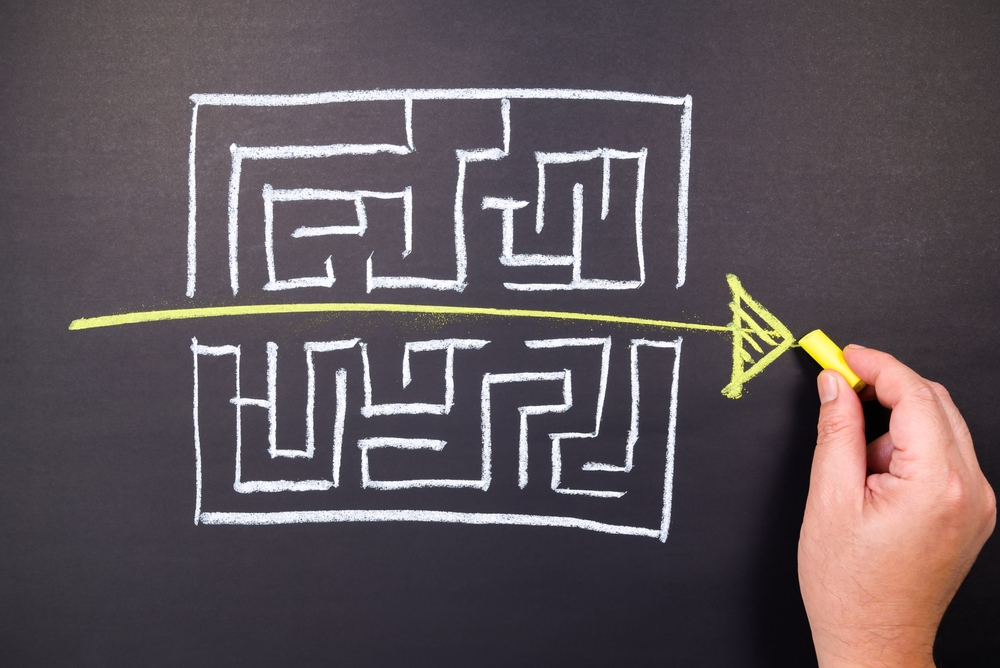 Exiting a maze