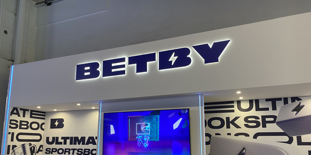 Betby logo on building