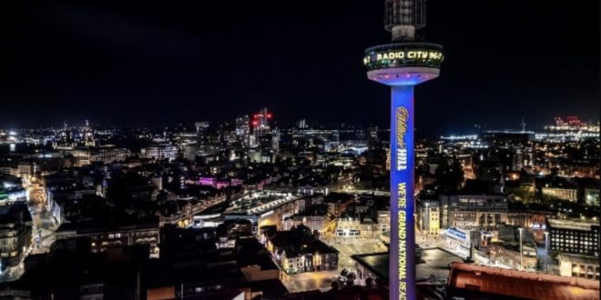 SBC News William Hill lights up Liverpool for Grand National