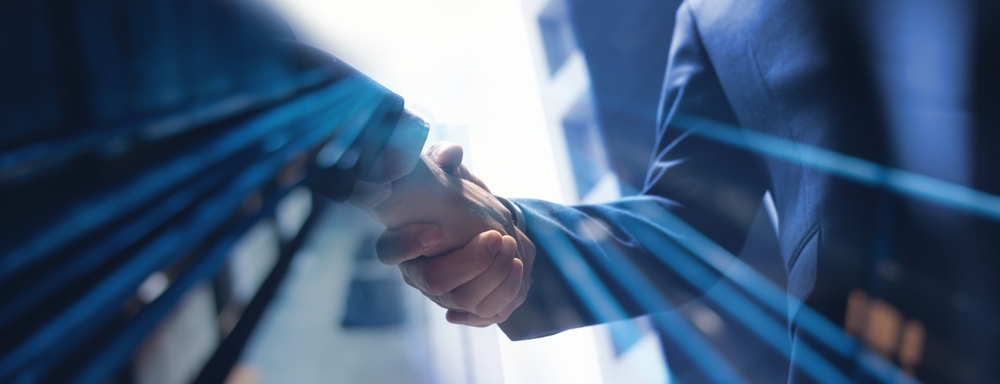 Handshake upon done deal