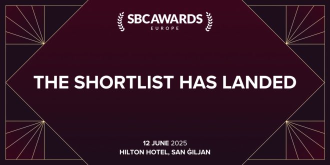 SBC News SBC Awards Europe Reveals 2025 Finalists