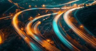Picture of an efficiency highway symbolising Super Group's focus on efficiency