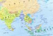 Map showing some of the prospective Asian betting markets including India, Sri Lanka, Thailand and Japan