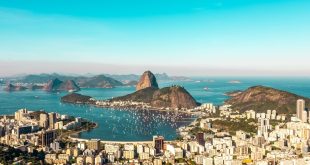 An image of Rio de Janeiro bay in Brazil where Flutter is chasing a leading market position
