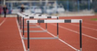 Hurdles symbolising the challenges faced by Raketech in Q1