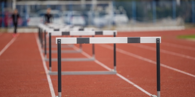 Hurdles symbolising the challenges faced by Raketech in Q1