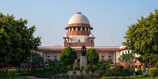 An image of the Supreme Court of India