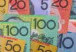 A photograph of Australian dollars to summarise Betr's $360m bid for PointsBet