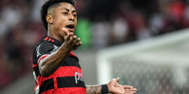 Bruno Henrique during a game
