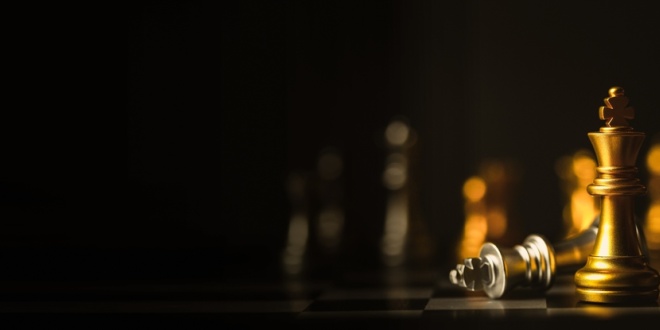 Photograph of two King pieces in Chess, which has just been banned by Afghanistan's Taliban government