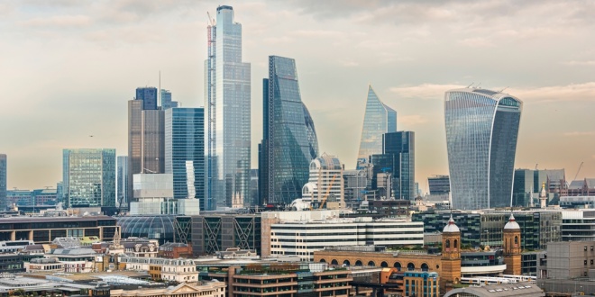 City of London home of UK banking industry