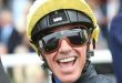 Italian jockey and new Stake partner Frankie Dettori smiling at the camera