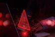 Red alert message with an exclamation mark