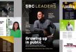 SBC Leaders magazine cover featuring Super Group CEO Neal Menashe.